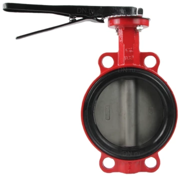 Затвор дисковый поворотный ABRA Ду300 Ру16 BUV-VF866D, межфланцевый, корпус - чугун, диск - нержавеющая сталь, рукоятка, EPDM в Якутске