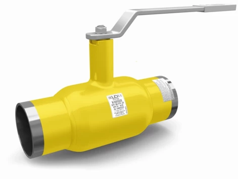 Кран шаровый LD КШЦП Gas 025.040.Н/П.02. стальной ст.20 Ду25 Ру40 МПа в Якутске