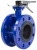 Затвор дисковый поворотный ABRA Ду125 Ру16 BUV-FL226D, фланцевый, корпус - чугун, диск - чугун, рукоятка, EPDM в Якутске